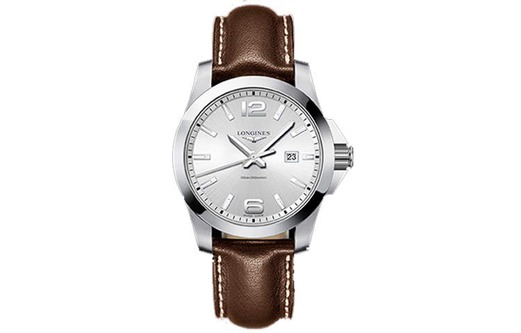 LONGINES Comcast Collection Quartz Movement 300m Waterproof Men's Watches Watch 43*22mm Silver Dial