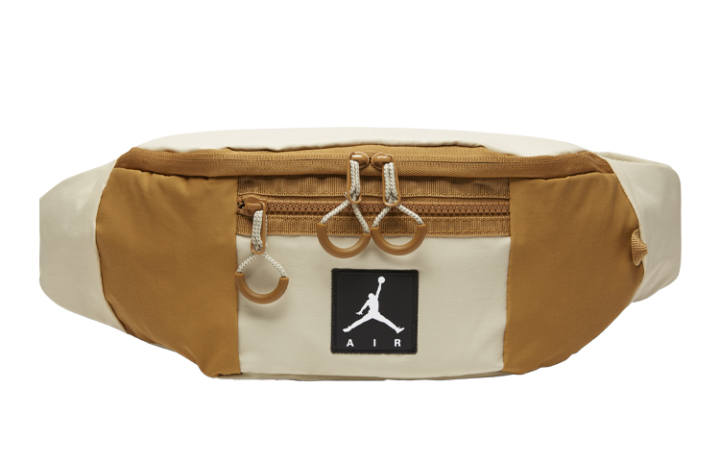 Jordan Jordan Cotton, Nylon, Polyester Sling Bag, Crossbody Bag, Fanny Pack Regular Unisex Buckwheat
