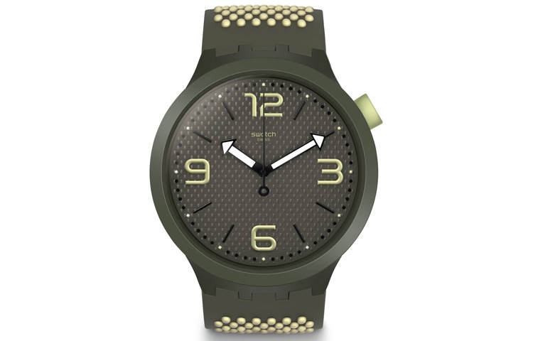 SWATCH Unisex 47mm Green Watch SO27M102