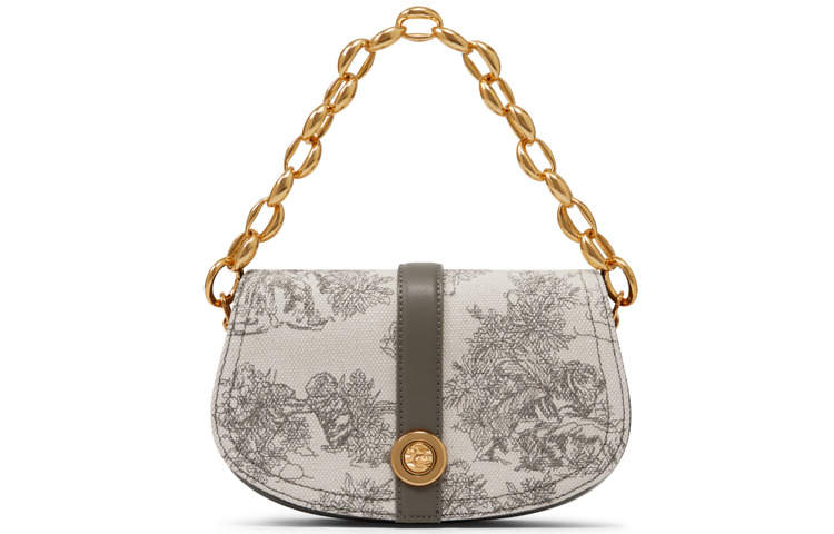 CHARLES&KEITH Polyurethane, Textile Handbag, Shoulder Bag, Crossbody Bag Regular Women's Multicolor