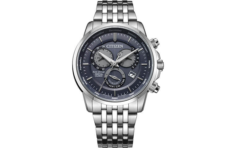 CITIZEN Ecology Drive Collection Solar Movement Stainless Steel Strap Watch 41mm Men's Watches