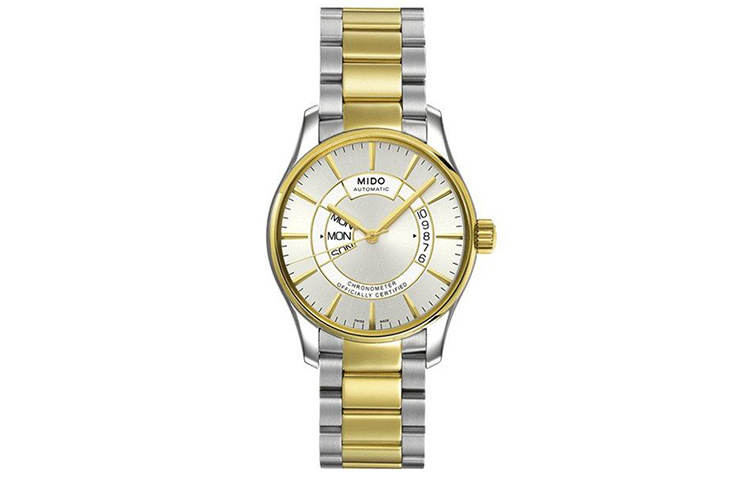 MIDO Brunna Collection Automatic Mechanical Movement Men's Watches Watch 40mm Silver Dial