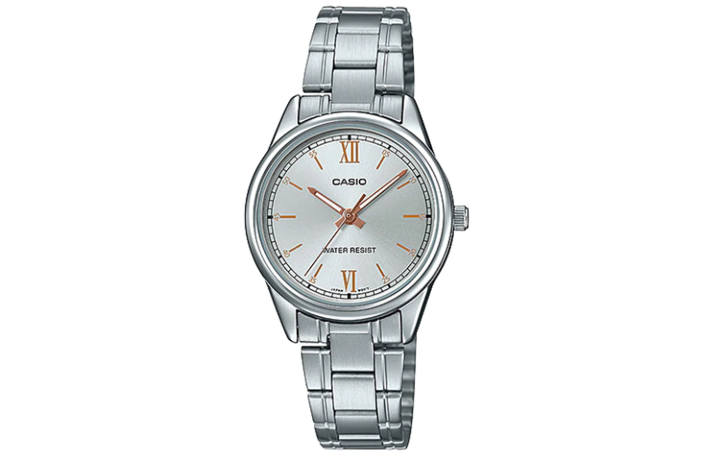 CASIO CASIO Women's Standard Series Silver Watch LTP-V005D-7B2