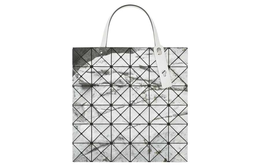 ISSEY MIYAKE Vinyl Chloride Resin Tote Bag, Shopping Bag, Laptop Bag, One Shoulder Handbag Unisex White