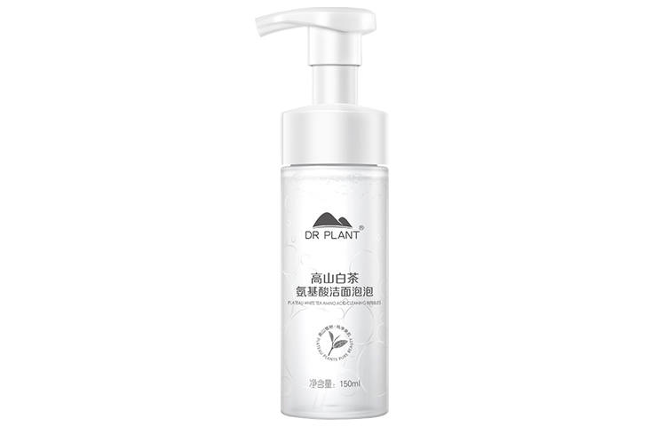 Dr.Plant High Mountain White Tea Amino Acids Gentle Cleanser Foam Deep Cleansing Cleaning