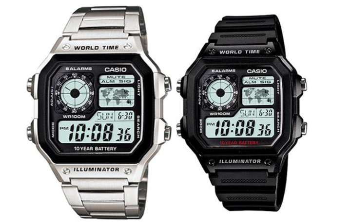 CASIO CASIO Unisex Pair Table Series Black Watch