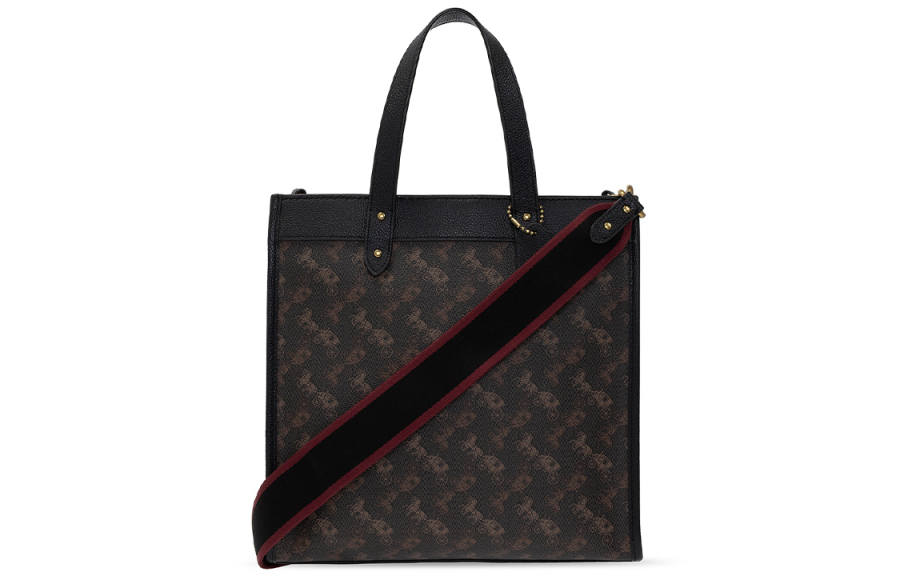 COACH Field Horse And Carriage Print Tote Bag