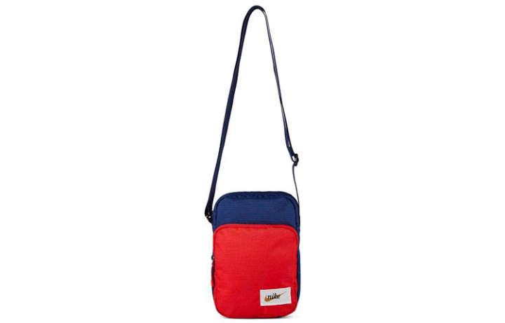 Nike Nike Polyester Crossbody Bags Unisex Red Blue