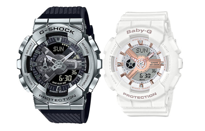 CASIO CASIO Unisex Pair Table Series Black Watch
