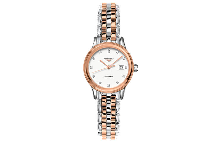 LONGINES Military Flag Collection Automatic Mechanical Movement 30m Waterproof Women's Watch 30mm