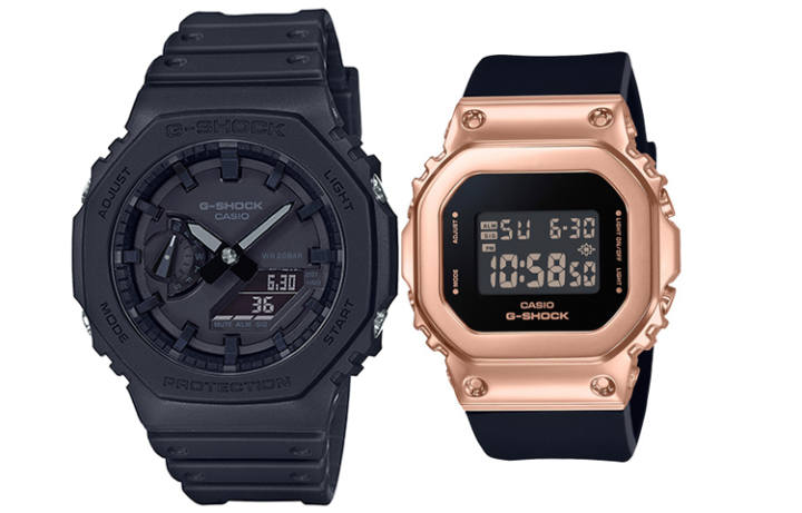 CASIO CASIO Unisex Pair Table Series Black Watch