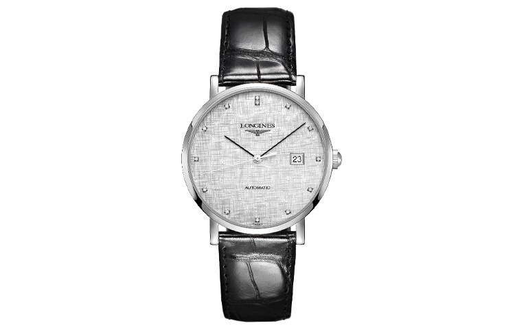 LONGINES Boya Collection Automatic Mechanical Movement 30m Waterproof Men's Watches Watch 39mm White Dial
