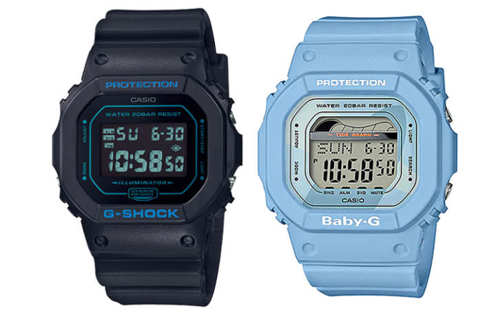 CASIO CASIO Unisex Pair Table Series Black Watch