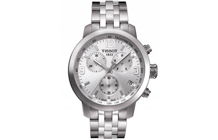 TISSOT Junchi 200 Collection Quartz Movement Men's Watches Watch 41mm Silver Dial Stainless Steel Watchband