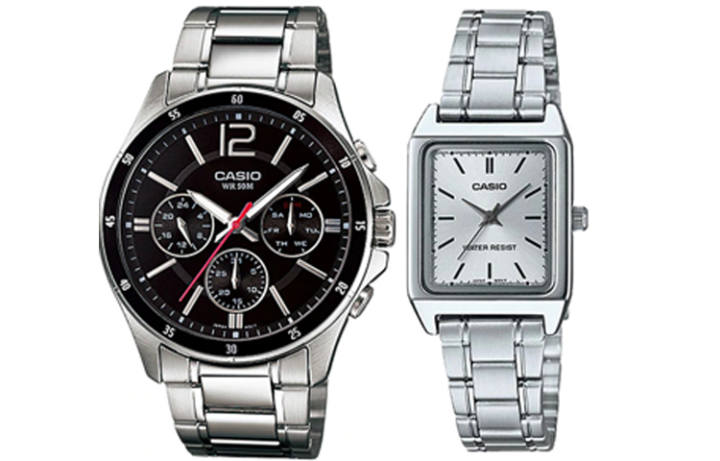 CASIO CASIO Unisex Pair Table Series Black Watch