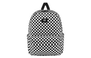 Vans Polyester Backpack Unisex Black & White