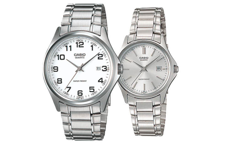 CASIO CASIO Unisex Pair Table Series White Watch