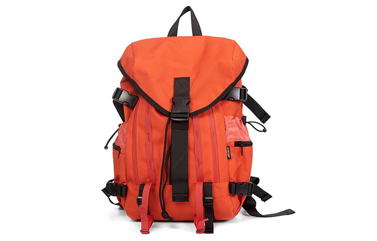 MYEDITION 18 27L Backpack Outdoor Bag Fabric Orange Red Unisex