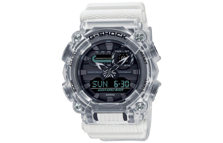 CASIO CASIO Men Liquid Crystal/Analog Dual Display Series Black Watch GA-900SKL-7APR
