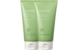 Innisfree YUESHIFENGYIN Green Tea Essence Cleansing Milk Hydrating Oil Control Cleaning 150ml*2/150ml*4