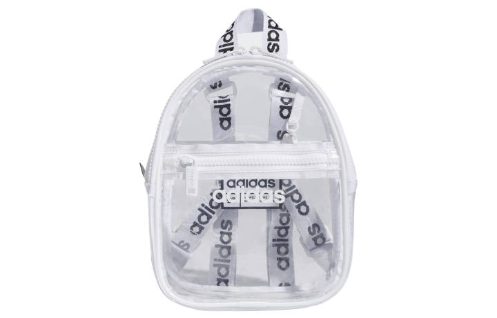 Adidas Adidas Metal Accessories Transparent Backpack Mini Unisex White