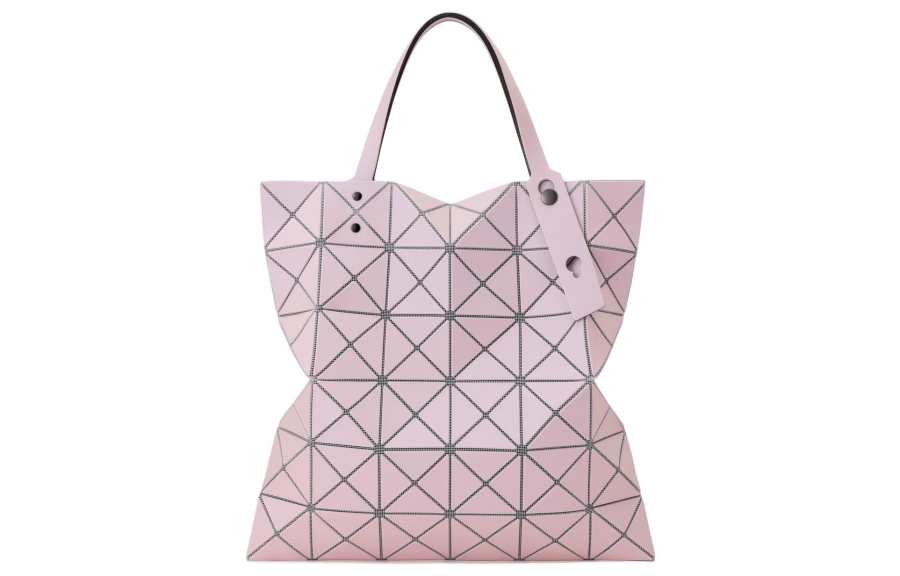 ISSEY MIYAKE Polyester Tote Bag, Shopping Bag, Shoulder Bag, Handbag Regular Women's Pink
