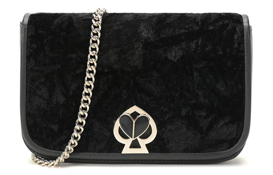 Kate Spade Fabric Crossbody Bag, Shoulder Bag Women's Black