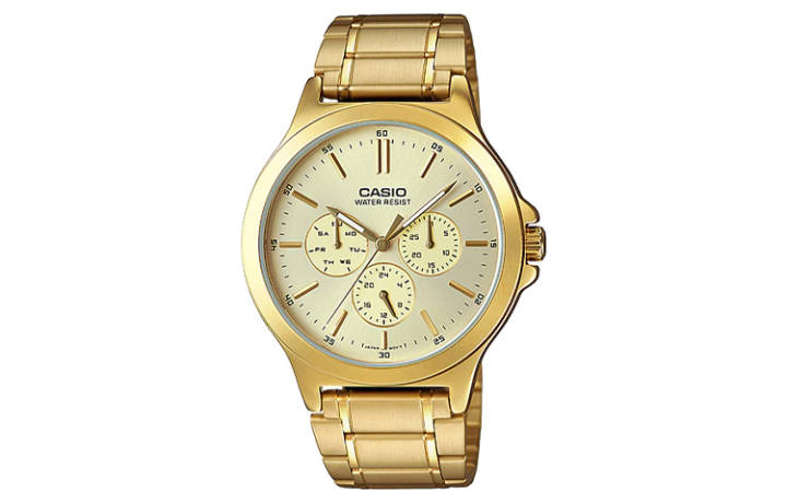 CASIO CASIO Women's Standard Series Yellow Watch LTP-V300G-9A