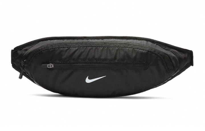 Nike Nike Polyester One Shoulder Crossbody Fanny Pack Regular Unisex Black