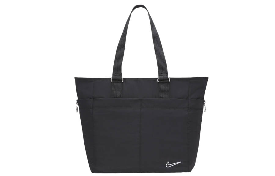 Nike Nike Fabric Tote Bag, Shopping Bag, Gym Bag, Yoga Bag, Shoulder Bag Regular Unisex Black