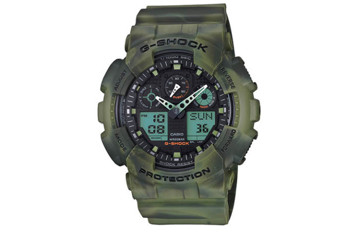CASIO CASIO Men Black Watch GA-100MM-3A