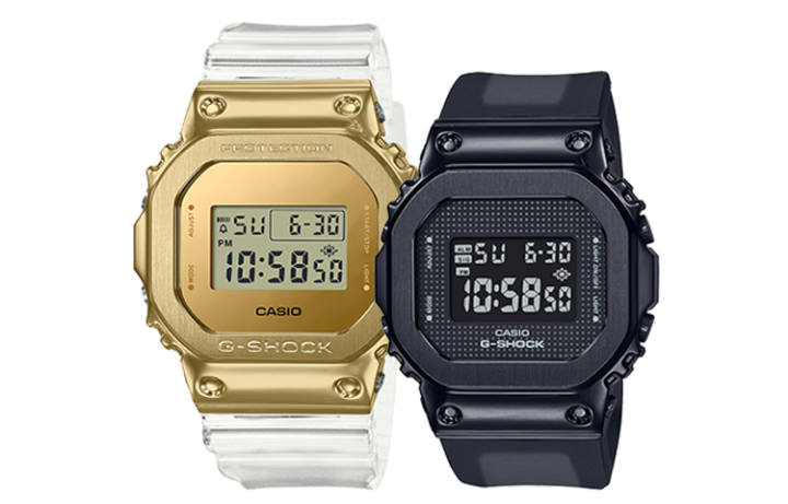 CASIO CASIO Unisex Pair Table Series Gold Watch