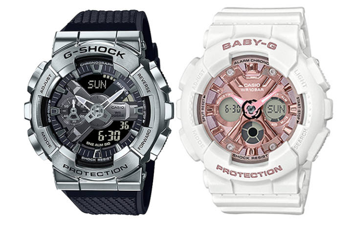CASIO CASIO Unisex Pair Table Series Black Watch