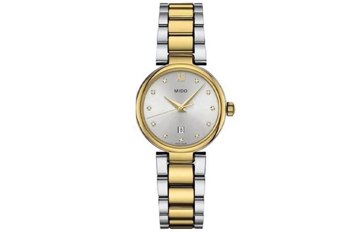 MIDO Baroncelli Collection Quartz Movement Women's Watch 29mm Silver Dial