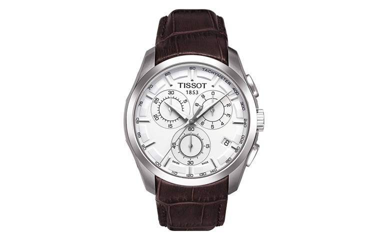 TISSOT Kutu Collection Quartz Movement Men's Watches Watch 41mm Silver Dial Stainless Steel Case