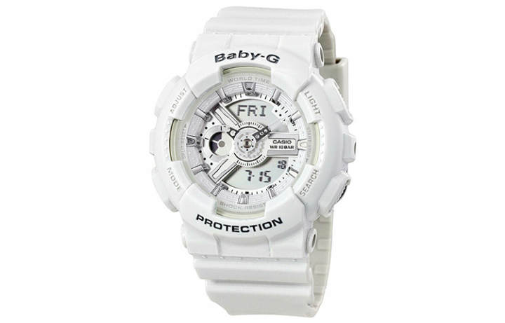 CASIO CASIO Women's BABY-G White Watch BA-110-7A3DR