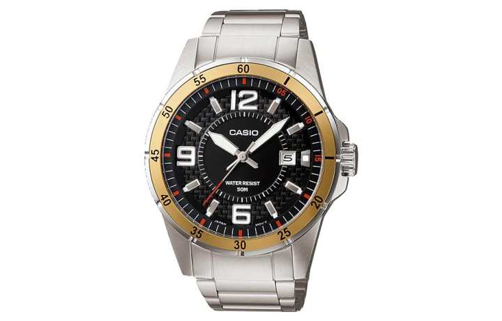 CASIO CASIO Men Standard Series Black Watch MTP-1291D-1A3V