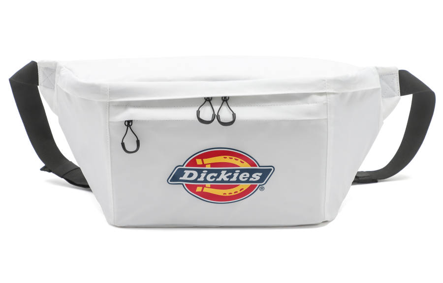 Dickies 100th Anniversary Polyester Shoulder Bag, Crossbody Bag Unisex White