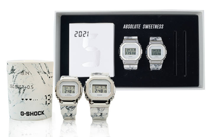 CASIO CASIO Unisex Full Metal Series White Watch GM-5600MAC-7PR