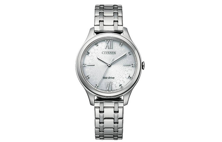 CITIZEN Ecology Drive Collection Light Powered Quartz Movement Stainless Steel Strap Watch