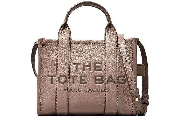 MARC JACOBS MARC JACOBS The Medium Tote Leather Cement