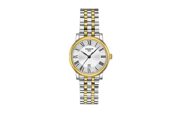 TISSOT Kason Zen I Collection Quartz Movement 50m Waterproof Women's Watch 30mm Silver Dial