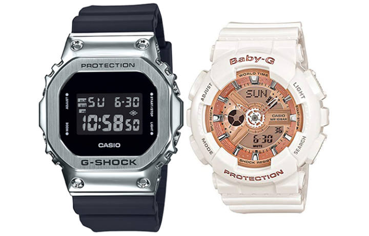 CASIO CASIO Unisex Pair Table Series Black Watch