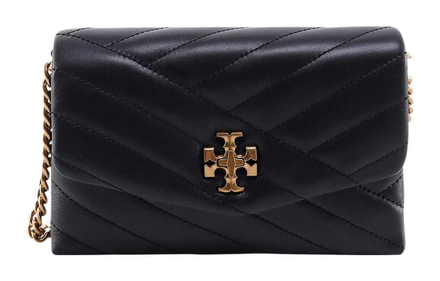 TORY BURCH Kira Leather Crossbody Bags Women's Black
