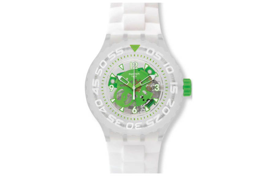 SWATCH SWATCH Men 44mm Skeleton Watch SUUK100