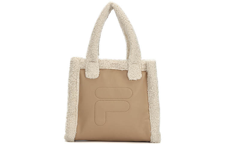 FILA Fabric Shoulder Bag, Handbag Regular Women's Actual Product Brown