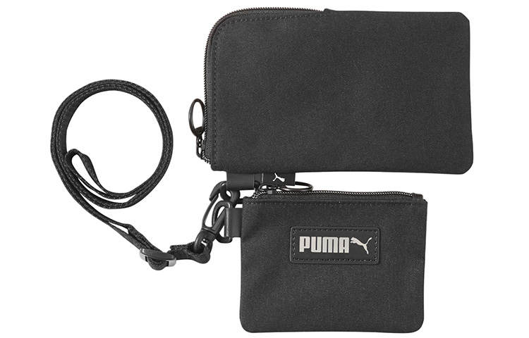 PUMA Fabric, Artificial Leather Shoulder Bag, Crossbody Bag Regular Unisex Black