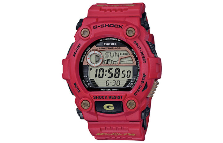 CASIO CASIO Men Red Watch G-7900SLG-4