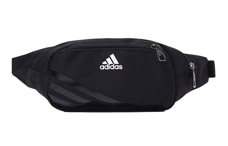 Adidas Adidas Polyester Crossbody Bag, Sports Bag, Waist Bag Small Unisex Black