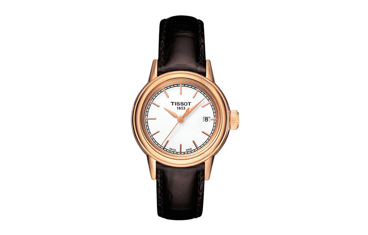 TISSOT Kason Zen I Collection Quartz Movement 30m Waterproof Women's Watch 28.5mm White Dial